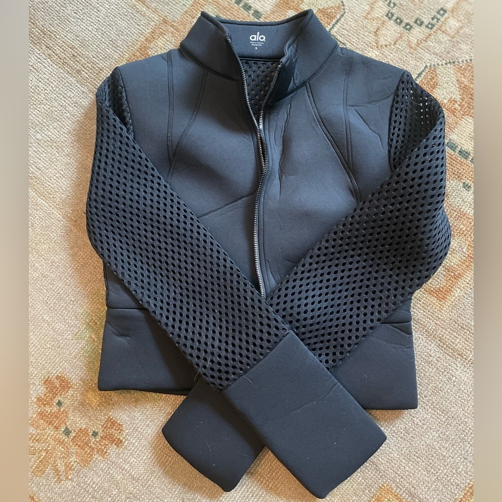 Alo Jacket. Size Small. Black.